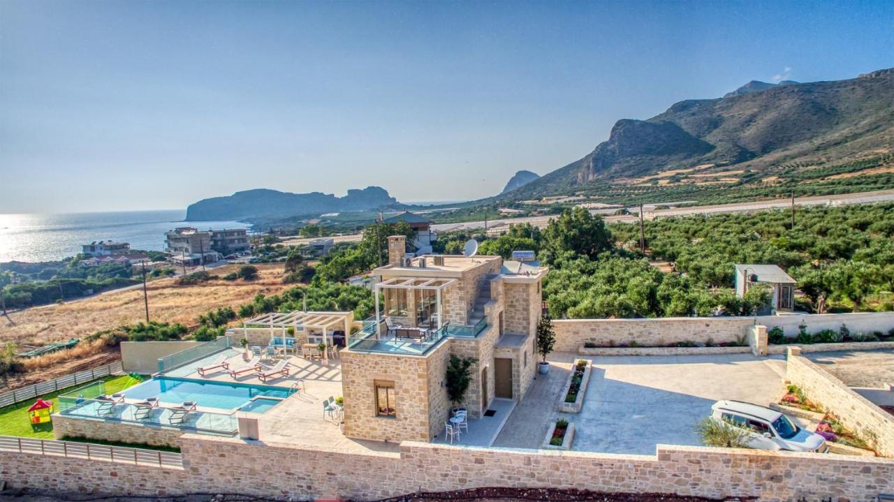Luxuryvillaschania Kore-Falasarna Beach Kültér fotó