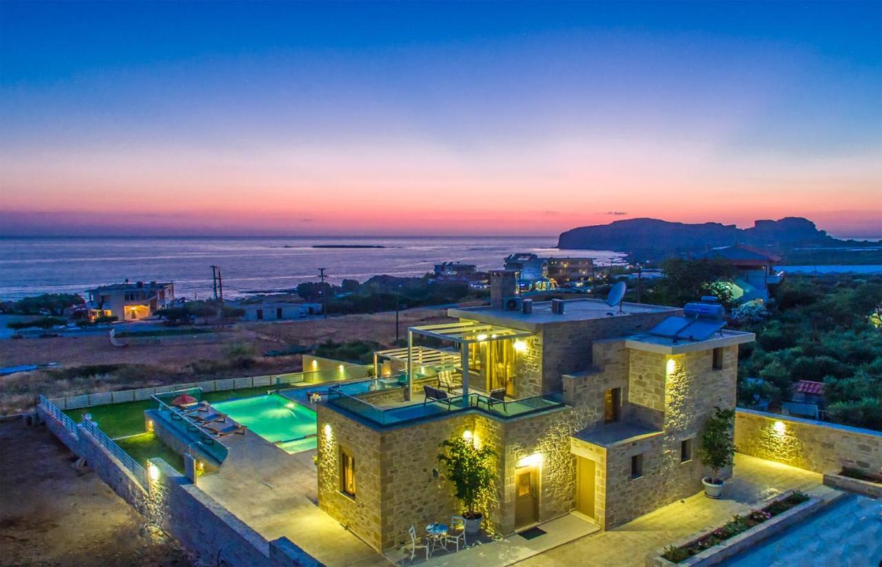 Luxuryvillaschania Kore-Falasarna Beach Kültér fotó
